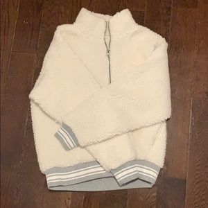 sherpa quarter zip